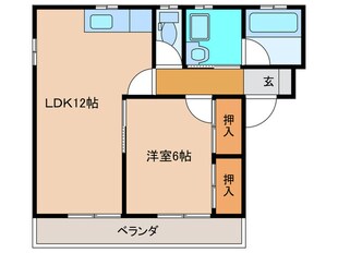 ハーモニアスＹＯＵの物件間取画像